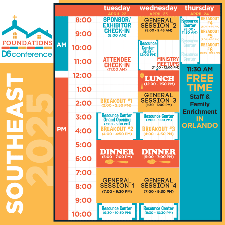 D6 Southeast 2025 Schedule-01